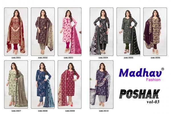 Madhav Poshak Vol-3 – Dress Material